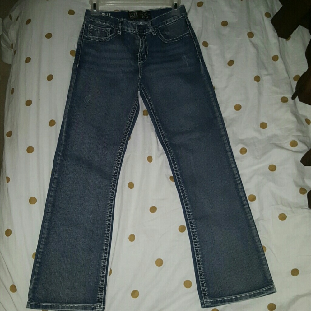 Axel Boys Boot Cut Skinny Jeans